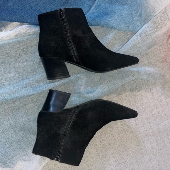 Kensie Black Block Booties 🌵7.5 - Picture 15 of 15